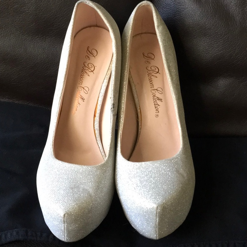 Silver heels